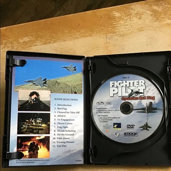 DVD, Fighter Pilot Operation Red Flag DVD, 2 disc set, good condition - Picture 3 of 4